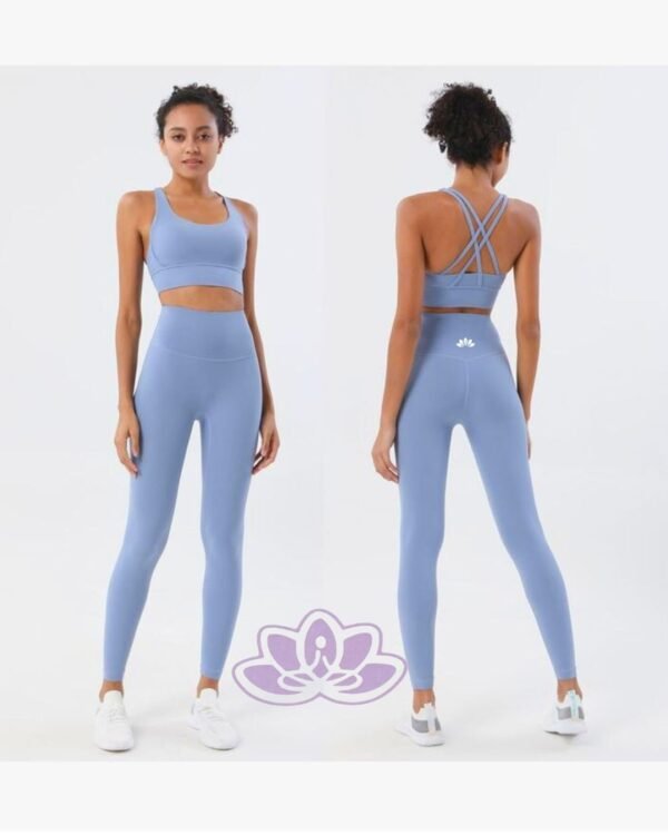 Foto1 - 3 CONJUNTO MOD. HATA AZUL PLUMBAGO